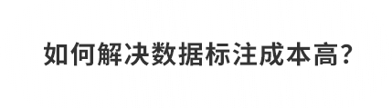 如何解决数据标注成本高？